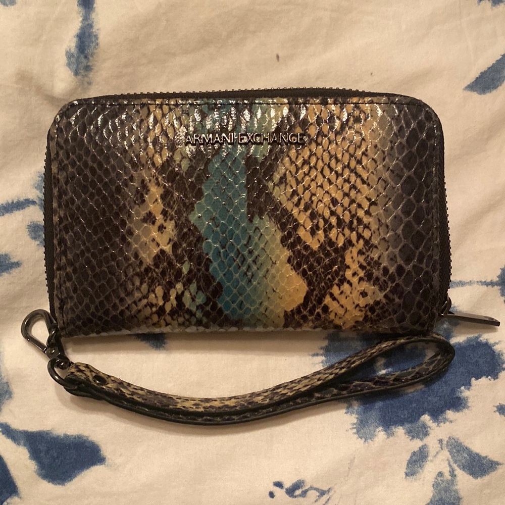 Armani exchange wallet